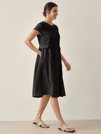 ALEXA | Natural Summer V-Neck Dress