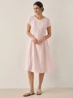 ALEXA | Natural Summer V-Neck Dress