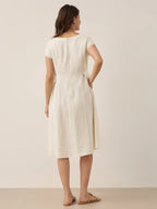 ALEXA | Natural Summer V-Neck Dress