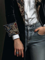 Women’s Baroque Trim Tailored Blazer