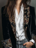Women’s Baroque Trim Tailored Blazer