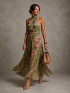 Norma | Elegant Floral Summer Dress