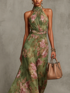 Norma | Elegant Floral Summer Dress