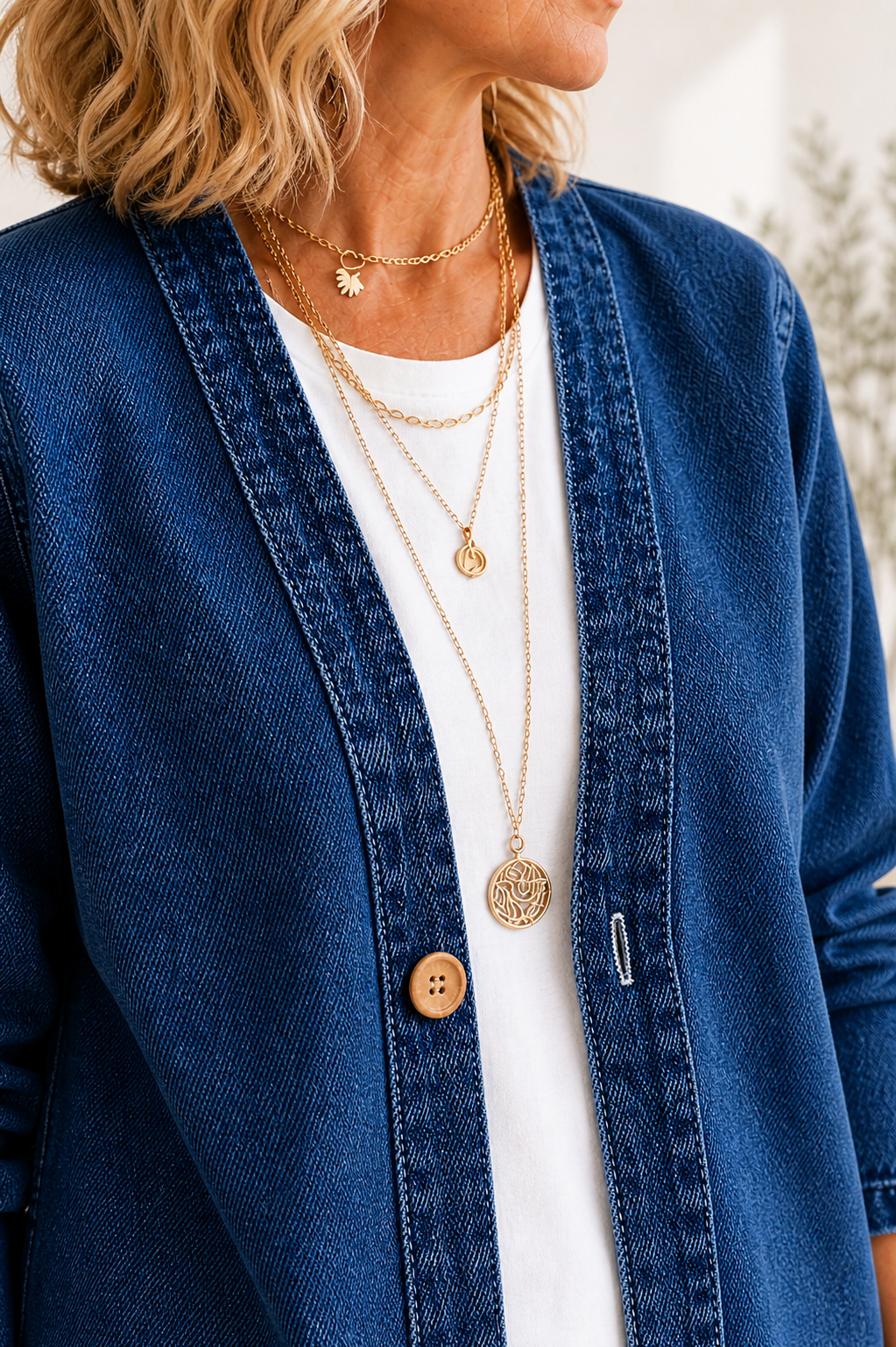 Alice | Women's Casual Denim Cardigan