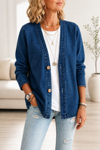 Alice | Women's Casual Denim Cardigan