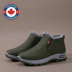 Sianna™ | Quilted Waterproof Slip-On Ankle Boots Green